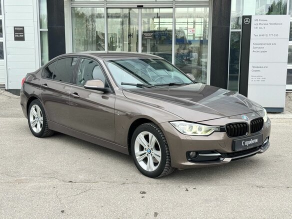 2013 BMW 3 серии 320d xDrive VI (F3x), коричневый, 1760000 рублей - вид 2