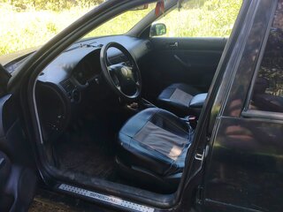 2002 Volkswagen Golf IV, чёрный, 200000 рублей, вид 4