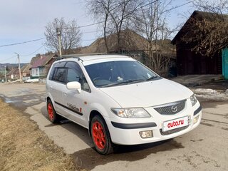 1999 Mazda Premacy I (CP), белый, 375000 рублей, вид 2