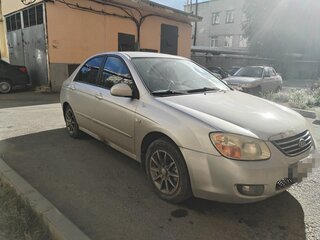 2008 Kia Cerato I Рестайлинг, серебристый, 390000 рублей, вид 2