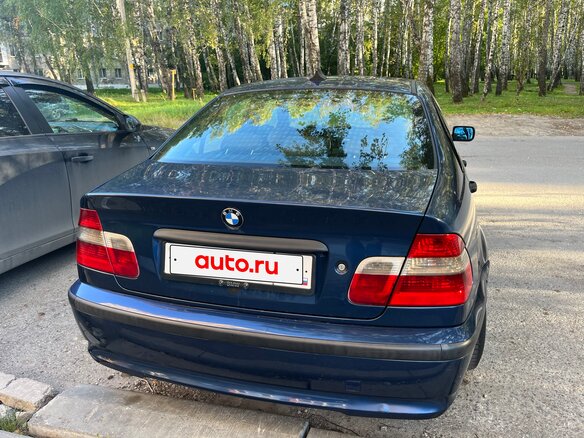 2004 BMW 3 серии 320d IV (E46) Рестайлинг, синий, 810000 рублей - вид 14