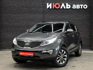 2013 Kia Sportage III, серый, 1350000 рублей, вид 1