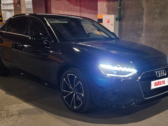 2022 Audi A4 35 TFSI V (B9) Рестайлинг, чёрный - вид 6