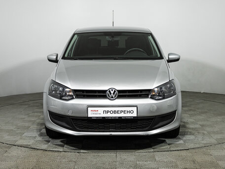 2012 Volkswagen Polo V, серебристый, 490585 рублей, вид 2