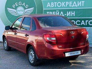 2012 Lada (ВАЗ) Granta I, красный, 299000 рублей, вид 5