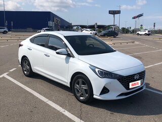 2020 Hyundai Solaris II Рестайлинг, белый, 1600000 рублей, вид 1