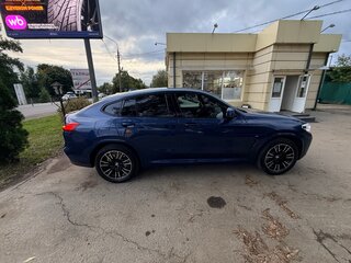 2021 BMW X4 20i II (G02), синий, 5100000 рублей, вид 4