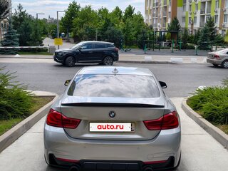 2014 BMW 4 серии 420i xDrive F32/F33/F36, серебристый, 2000000 рублей, вид 3