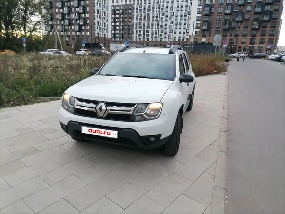 2016 Renault Duster I Рестайлинг, белый