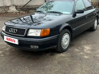 1992 Audi 100 IV (C4), синий, 410000 рублей, вид 1