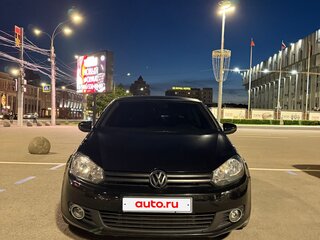 2012 Volkswagen Golf VI, чёрный, 920000 рублей, вид 3