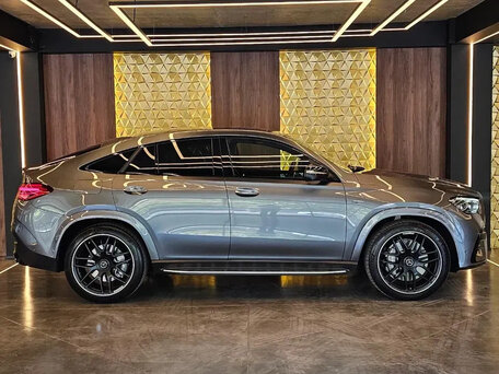 2025 Mercedes-Benz GLE Coupe AMG 53 AMG Hybrid II (C167) Рестайлинг, серебристый, 14100000 рублей, вид 3