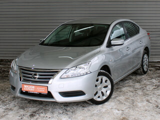 2015 Nissan Sentra VII (B17), серебристый, 950000 рублей, вид 1