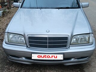 1998 Mercedes-Benz C-Класс 240 I (W202) Рестайлинг, серебристый, 417000 рублей, вид 2