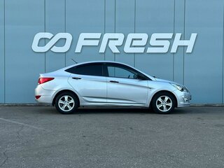2015 Hyundai Solaris I Рестайлинг, серебристый, 1165000 рублей, вид 5