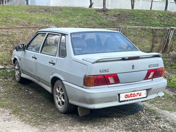 2006 Lada (ВАЗ) 2115, серый, 120000 рублей - вид 2