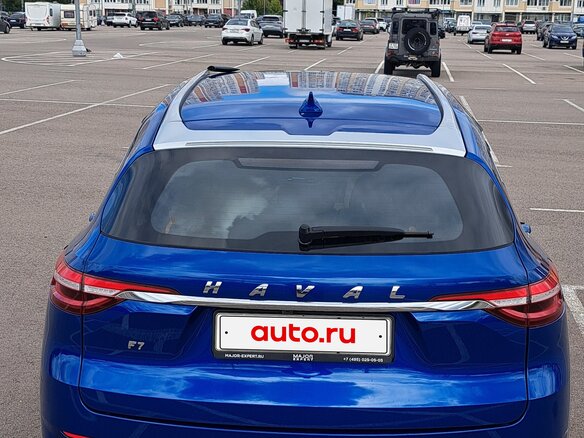 2021 Haval F7 I, синий - вид 15