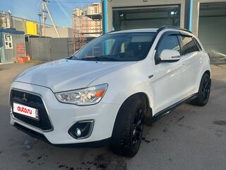 2013 Mitsubishi ASX I Рестайлинг, белый, 845000 рублей, вид 1