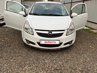 2009 Opel Corsa D, белый, 480000 рублей, вид 1