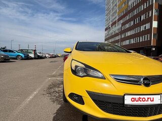 2014 Opel Astra GTC J Рестайлинг, жёлтый, 865000 рублей, вид 5