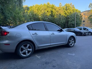 2004 Mazda 3 I (BK), серебристый, 330000 рублей, вид 4