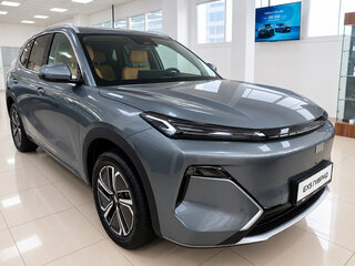 2026 Geely EX5 Гибрид EM-R, серый, 3829990 рублей, вид 3