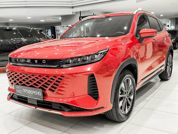 2024 Exeed LX I Рестайлинг 2, красный