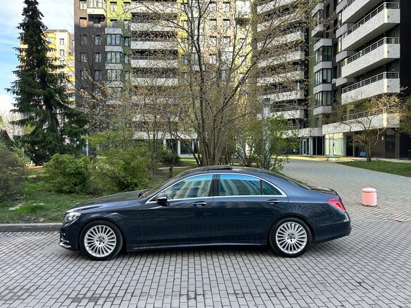 2015 Mercedes-Benz S-Класс 500 Long VI (W222, C217), чёрный, 2700000 рублей - вид 26