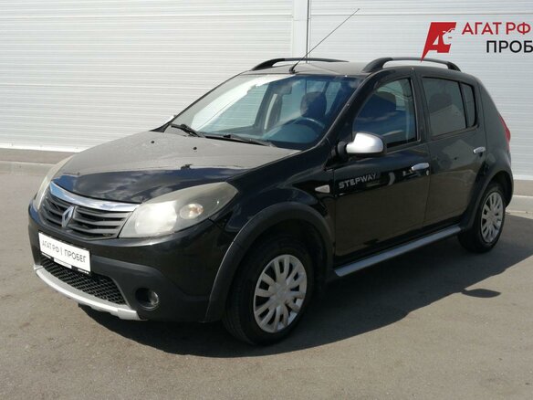 2012 Renault Sandero Stepway I, чёрный - вид 2