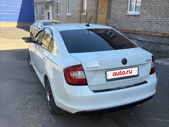 2019 Skoda Rapid I Рестайлинг, белый, 1300000 рублей - вид 5