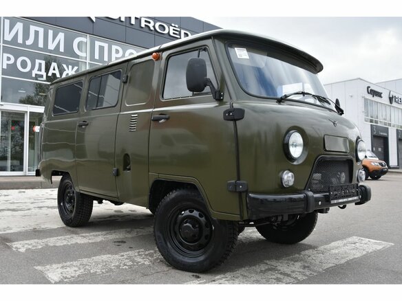 2026 УАЗ 3909, зелёный, 1740000 рублей