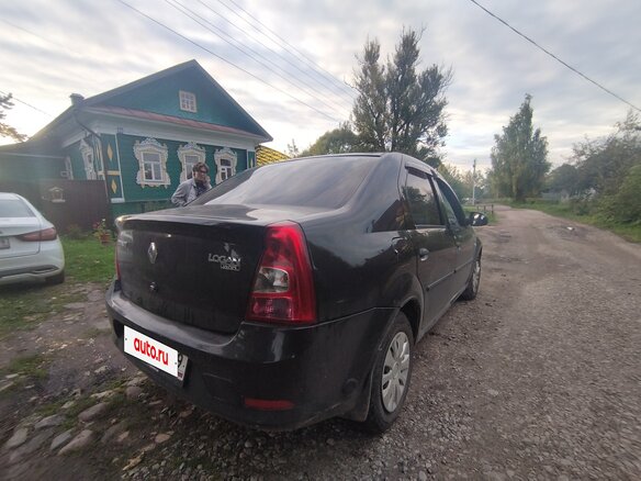 2010 Renault Logan I Рестайлинг, чёрный, 275000 рублей - вид 9