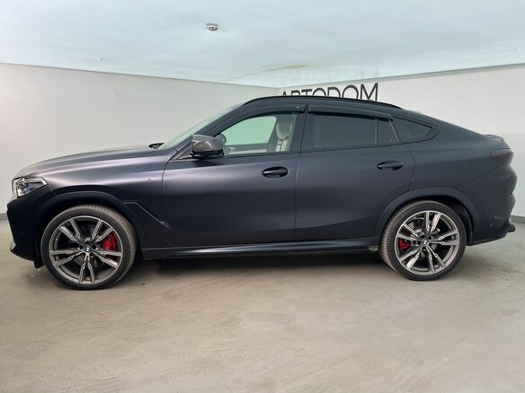 2022 BMW X6 M50i III (G06), синий, 10990000 рублей - вид 5