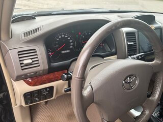 2006 Toyota Land Cruiser Prado 5-speed 120 Series, чёрный, 1380000 рублей, вид 3