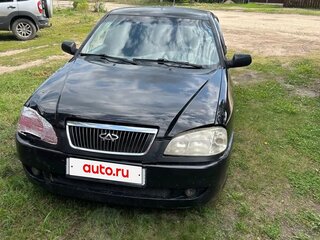 2006 Chery Amulet (A15) I, чёрный, 100000 рублей, вид 3