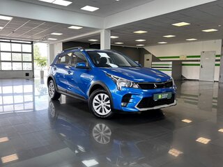 2020 Kia Rio X IV Рестайлинг, синий, 1490000 рублей, вид 5