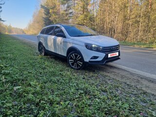 2021 Lada (ВАЗ) Vesta SW Cross I, белый, 1500000 рублей, вид 4