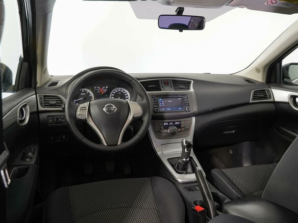 2014 Nissan Sentra VII (B17), чёрный - вид 5