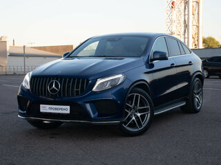 2018 Mercedes-Benz GLE Coupe 350 d I (C292), синий, 3587000 рублей, вид 1