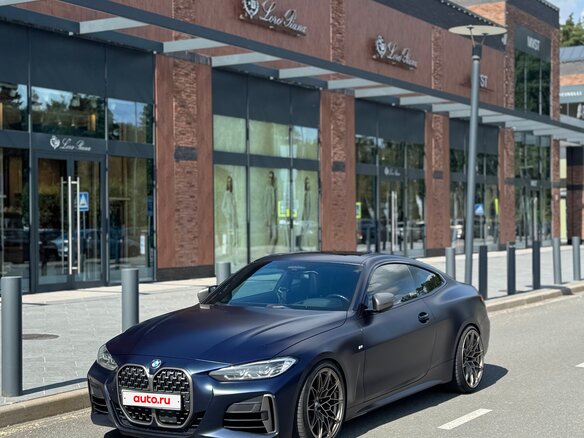 2021 BMW 4 серии M440i xDrive G22, G23, G26, синий, 6500000 рублей