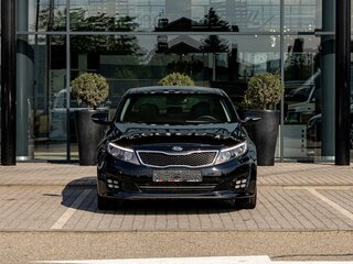 2014 Kia Optima III Рестайлинг, чёрный, 1455000 рублей, вид 2