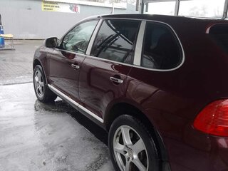 2005 Porsche Cayenne S I (955), красный, 950000 рублей, вид 4