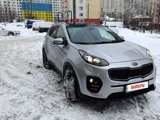 2016 Kia Sportage IV, серебристый, 1900000 рублей, вид 3