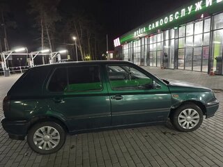 1996 Volkswagen Golf III, зелёный, 120000 рублей, вид 2