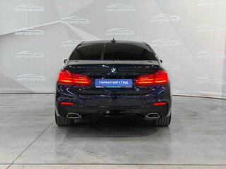 2019 BMW 5 серии 520d VII (G30/G31/G38), синий, 3150000 рублей, вид 4