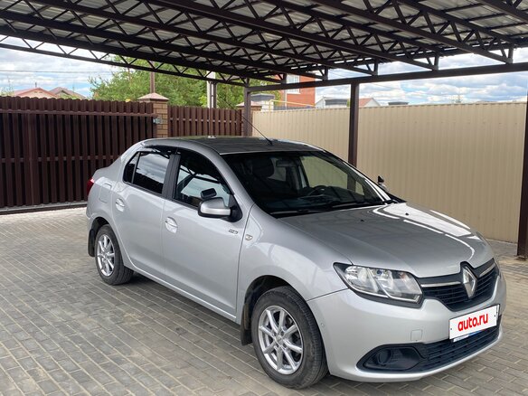 2016 Renault Logan II, серый, 690000 рублей