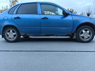 2007 Lada (ВАЗ) Kalina I, синий, 65000 рублей, вид 5