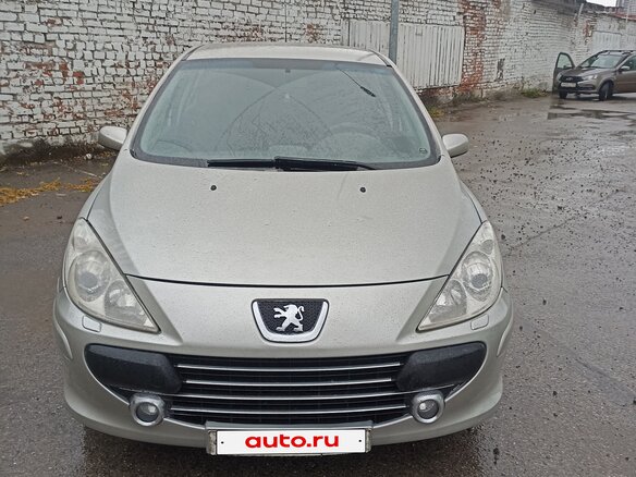 2006 Peugeot 307 I Рестайлинг, серебристый, 299999 рублей