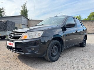 2018 Lada (ВАЗ) Granta I, чёрный, 495000 рублей, вид 1