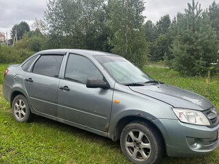 2012 Lada (ВАЗ) Granta I, серебристый, 170000 рублей, вид 5